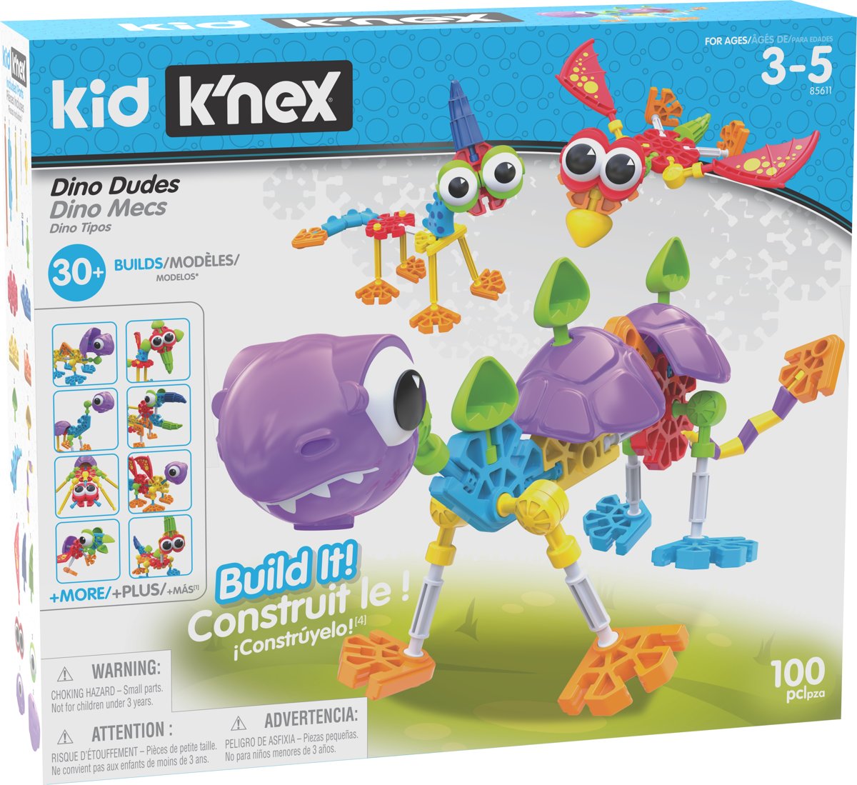 Kid KNEX Grote Dino set - Bouwset